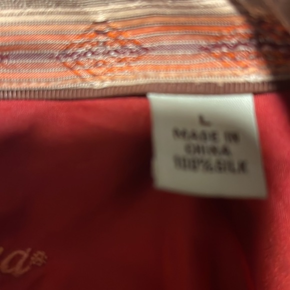 Tommy Bahama Rn86549 long sleeve shirt men’s pre owned size Large - Picture 4 of 12